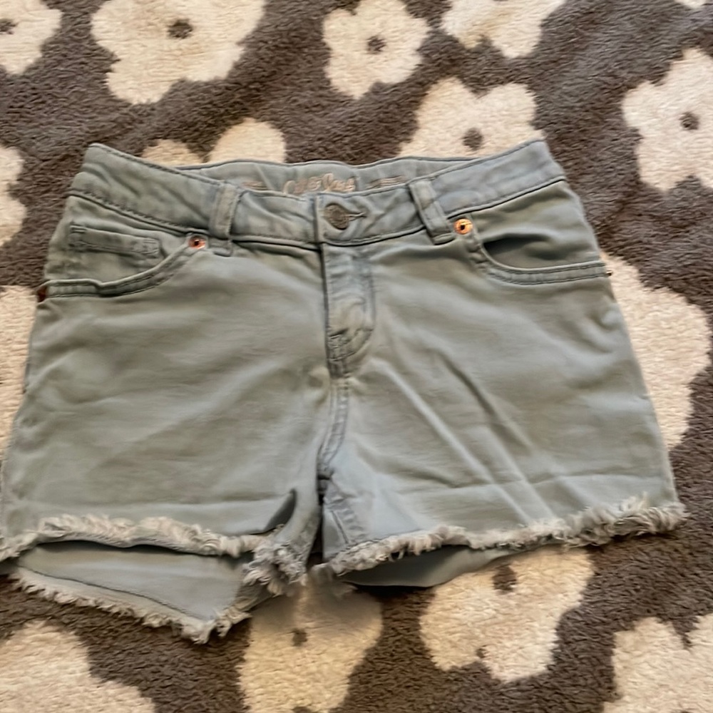 Cat & Jack kids jean shorts size M 7/8. Denim jean shorts.